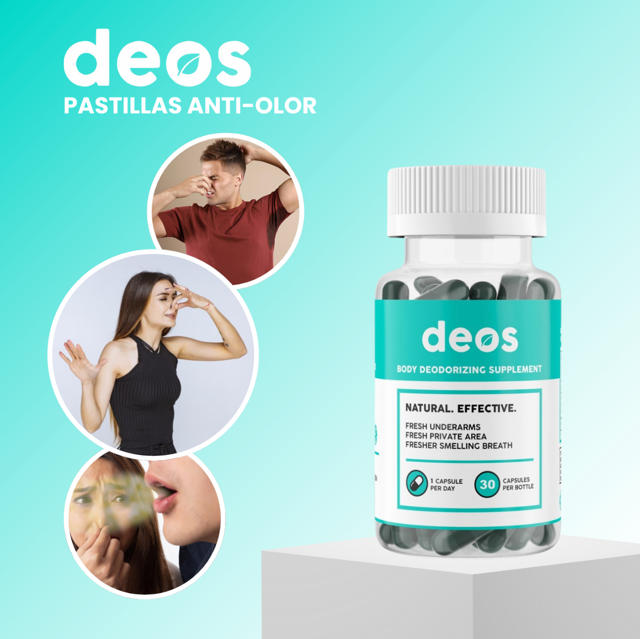 DEOS - Desodorante Corporal Natural 🌿