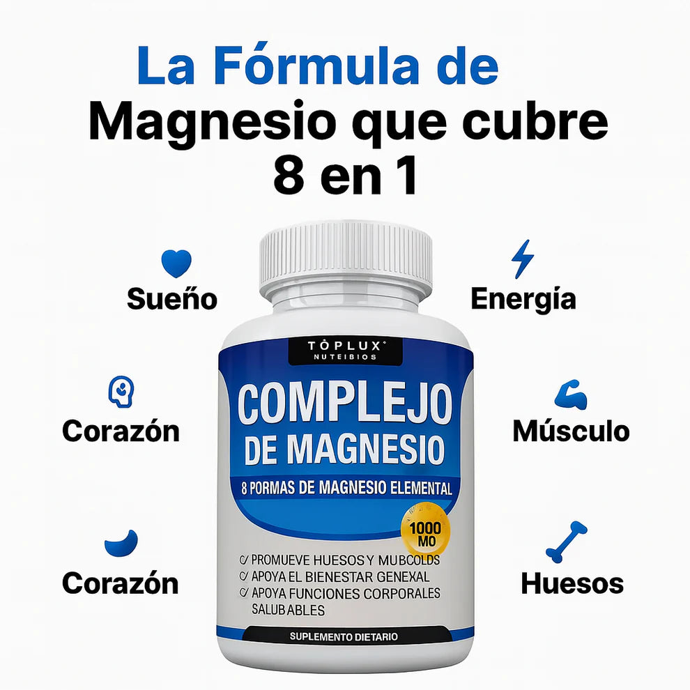 Complejo de Magnesio - 8 en 1